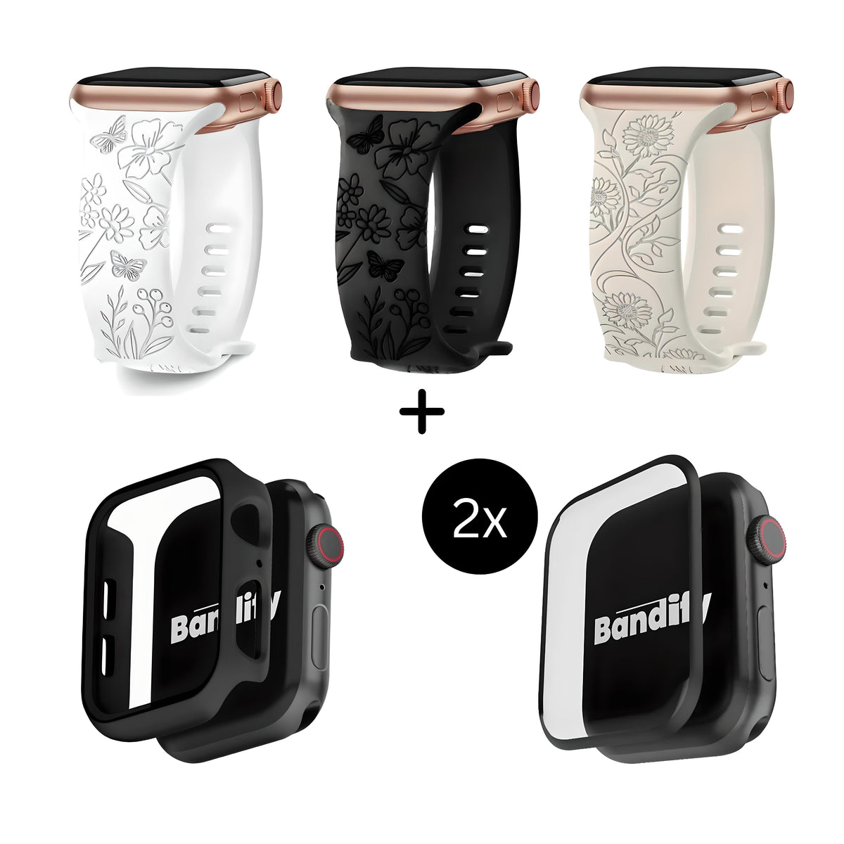 3x Mega Floral Band Bundle